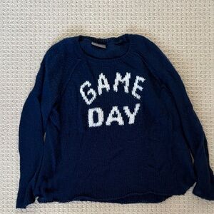 Wooden Ships Navy 'Game Day' Sweater